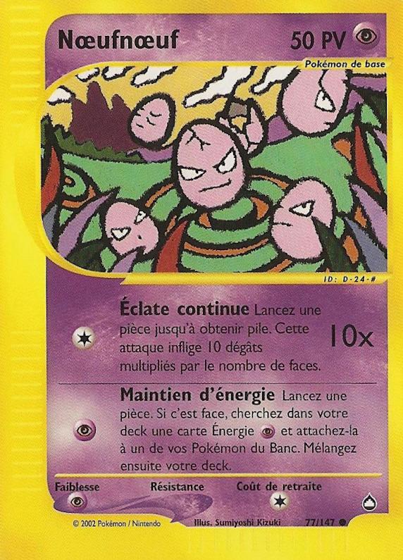 Carte Pokémon: Nœufnœuf