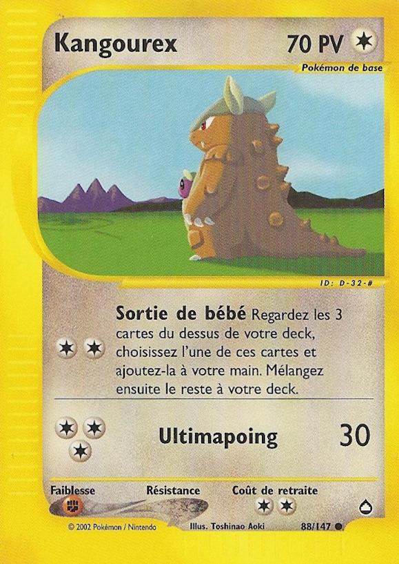 Carte Pokémon: Kangourex