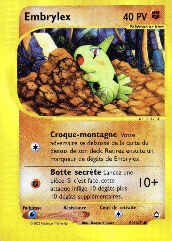 Carte Pokémon: Embrylex