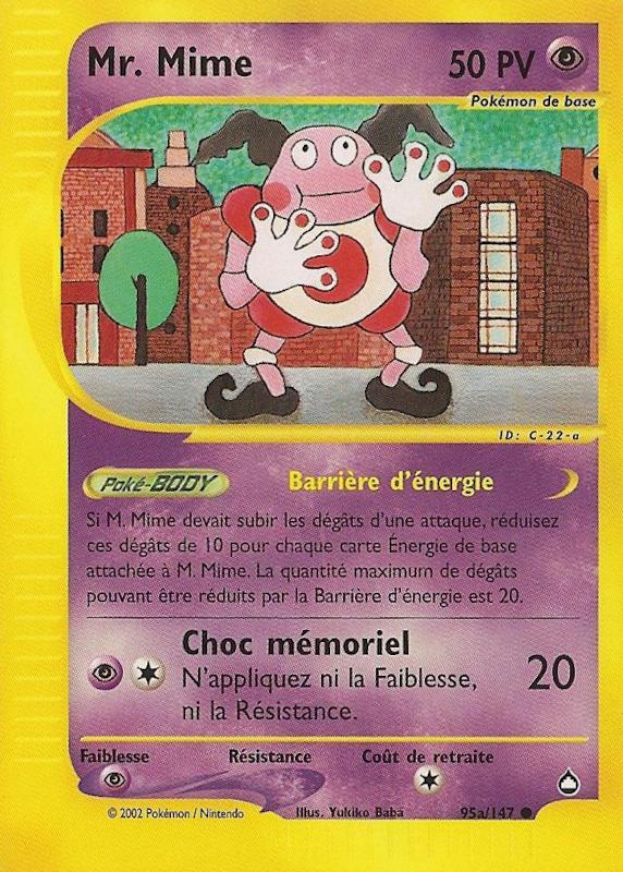 Carte Pokémon: Mr. Mime