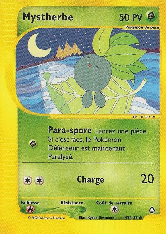 Carte Pokémon: Mystherbe