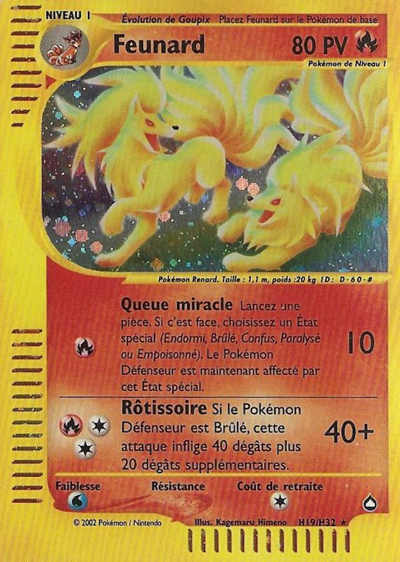 Carte Pokémon: Feunard