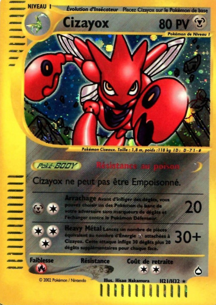 Carte Pokémon: Cizayox