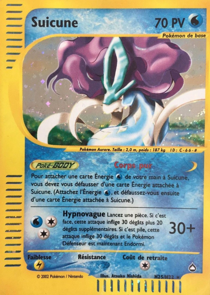 Carte Pokémon: Suicune