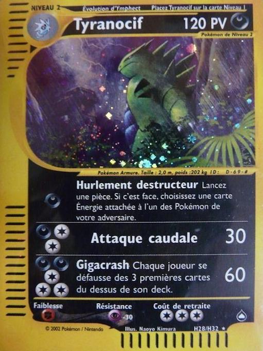 Carte Pokémon: Tyranocif