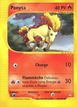 Carte Pokémon: Ponyta