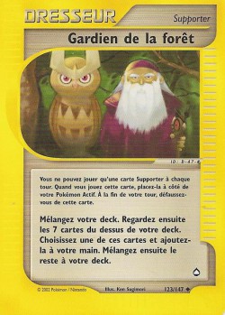 Carte Pokémon: Gardien de la forêt