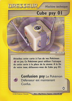 Carte Pokémon: Cube psy 01