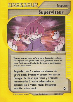 Carte Pokémon: Superviseur