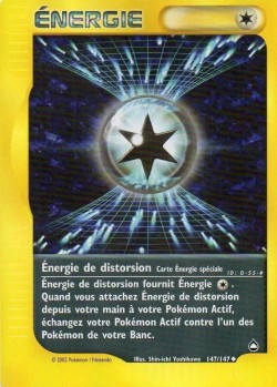 Carte Pokémon: Énergie de distorsion