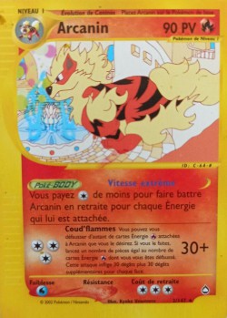 Carte Pokémon: Arcanin