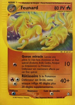 Carte Pokémon: Feunard