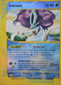 Carte Pokémon: Suicune