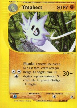 Carte Pokémon: Ymphect