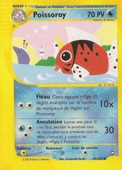 Carte Pokémon: Poissoroy