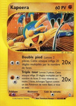 Carte Pokémon: Kapoera