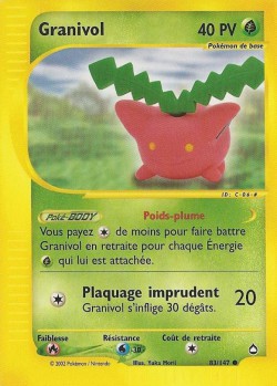 Carte Pokémon: Granivol