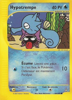 Carte Pokémon: Hypotrempe