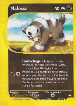 Carte Pokémon: Malosse