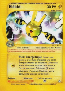 Carte Pokémon: Elékid