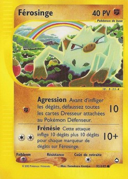 Carte Pokémon: Férosinge