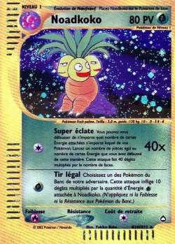 Carte Pokémon: Noadkoko