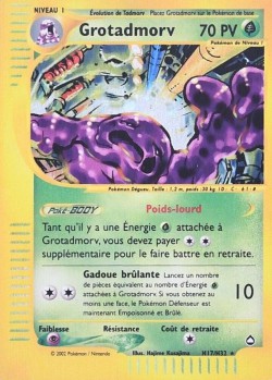 Carte Pokémon: Grotadmorv