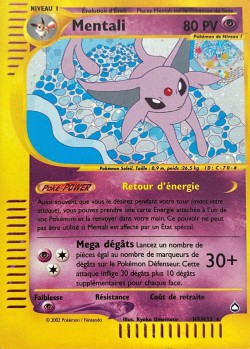 Carte Pokémon: Mentali