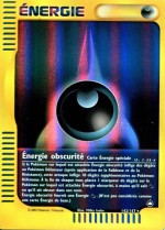 Carte Pokémon: Énergie obscurité