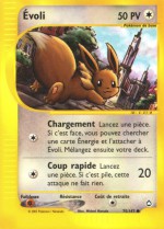 Carte Pokémon: Évoli