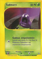 Carte Pokémon: Tadmorv