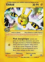 Carte Pokémon: Élekid