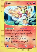 Carte Pokémon: Entei