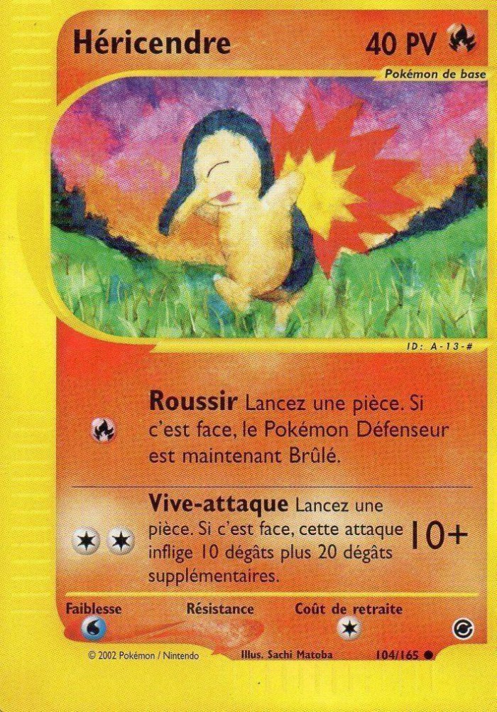 Carte Pokémon: Héricendre