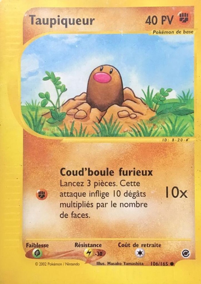 Carte Pokémon: Taupiqueur