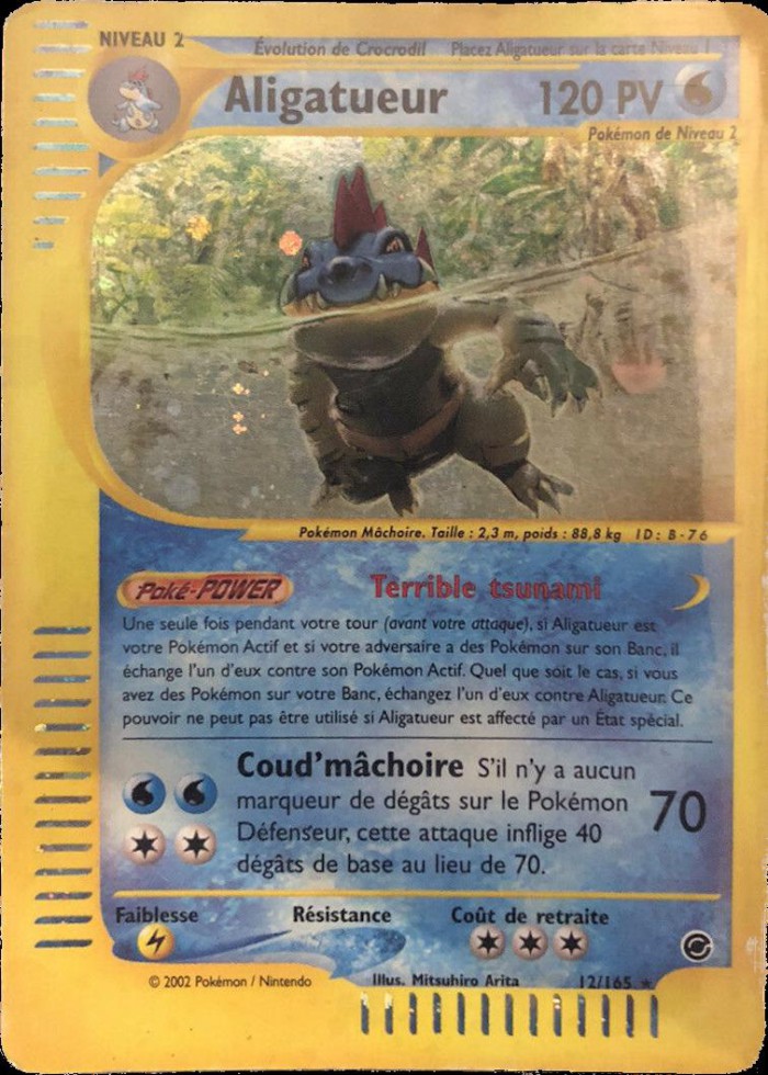 Carte Pokémon: Aligatueur