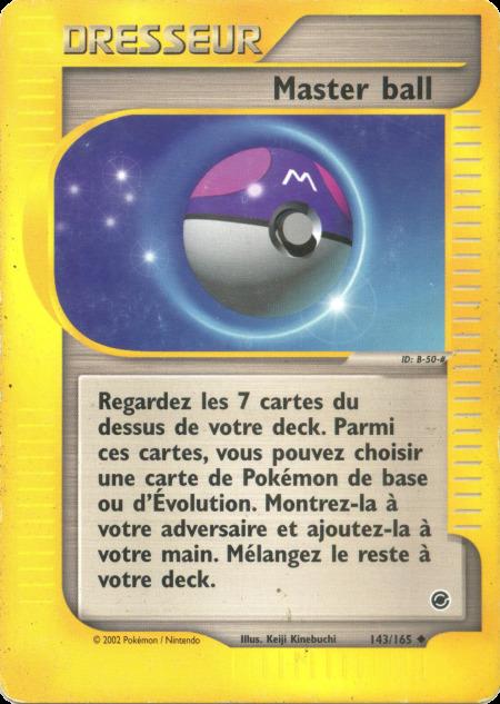 Carte Pokémon: Master ball