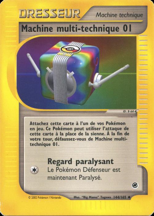 Carte Pokémon: Machine multi-technique 01