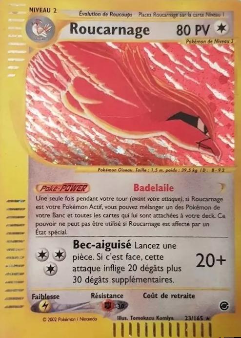 Carte Pokémon: Roucarnage