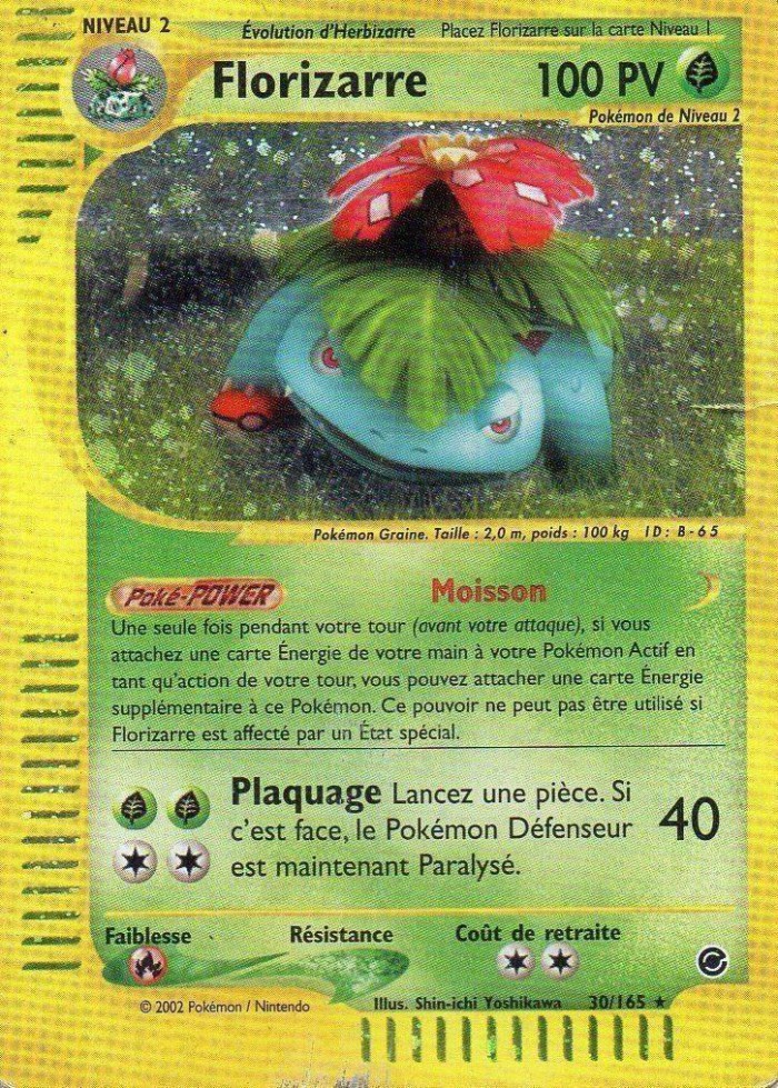 Carte Pokémon: Florizarre