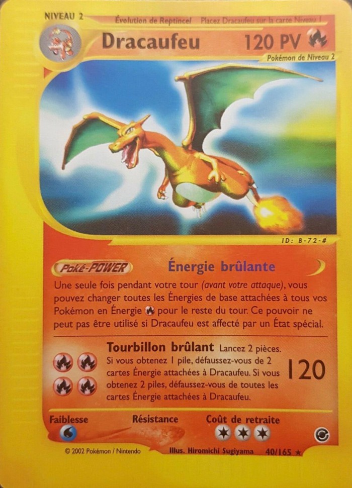 Carte Pokémon: Dracaufeu