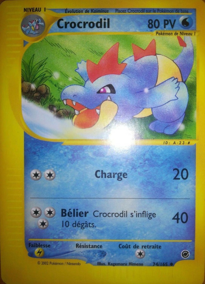 Carte Pokémon: Crocrodil