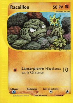 Carte Pokémon: Racaillou