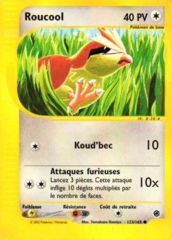 Carte Pokémon: Roucool