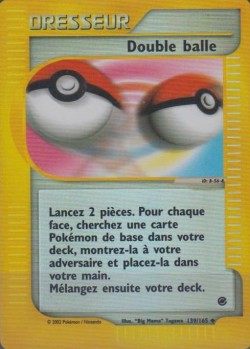 Carte Pokémon: Double balle