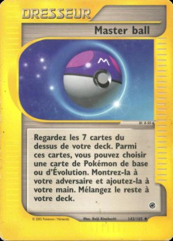 Carte Pokémon: Master ball