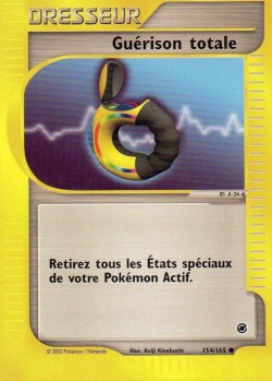 Carte Pokémon: Guérison totale