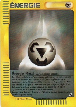 Carte Pokémon: Énergie Métal