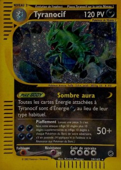 Carte Pokémon: Tyranocif