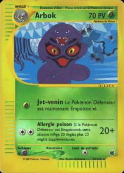 Carte Pokémon: Arbok